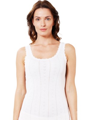 Özkan 23493 Kadın Yumoş Ribana Atlet