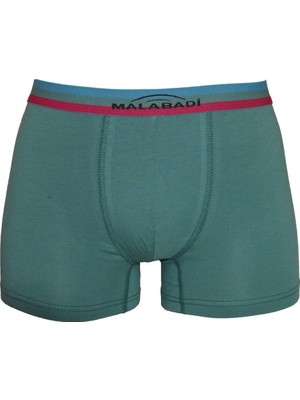 Malabadi Erkek Boxer 2'li Lyc Cotton Yeşil 075