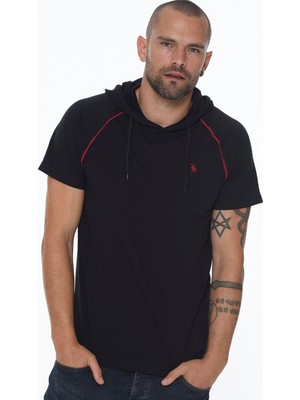 Dewberry Beşli Set T8570 Kapüşonlu Erkek T-Shirt