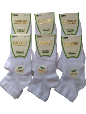 Carrier Plus Kadın Bambu Uzun Patik Çorap 6 Çift