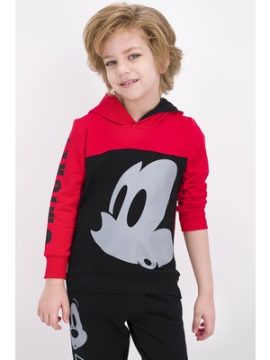 Mickey Mouse Lisanslı Erkek Çocuk Eşofman Takımı
