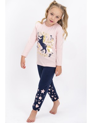 U.s. Polo Assn. Lisanslı Kız Çocuk Pijama Takımı