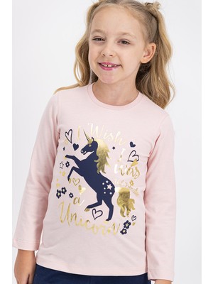 U.s. Polo Assn. Lisanslı Kız Çocuk Pijama Takımı
