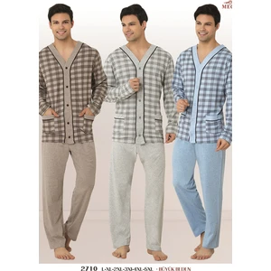 By Mecit Pijama 2710 Pamuklu Erkek Pijama Takımı