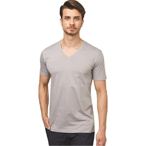 Erkek V Yaka T-Shirt