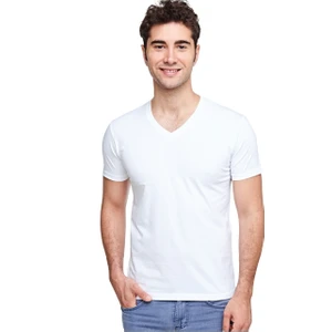 Erkek V Yaka T-Shirt