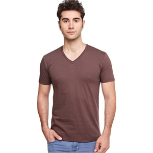 Erkek V Yaka T-Shirt