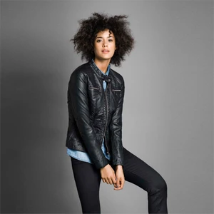 Deri Ceket Onlbandit Faux Leather Biker 15081400-Blk