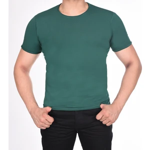 Suprem Kısa Kol  Pis Dikiş Slimfit Düz T-Shirt