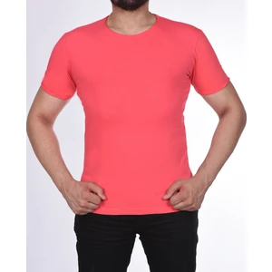Suprem Kısa Kol  Pis Dikiş Slimfit Düz T-Shirt