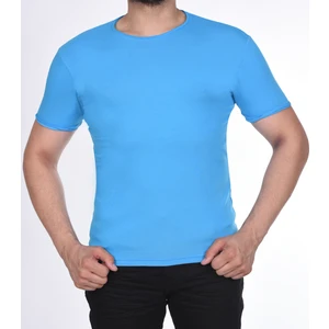 Suprem Kısa Kol  Pis Dikiş Slimfit Düz T-Shirt