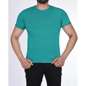 Suprem Kısa Kol  Pis Dikiş Slimfit Düz T-Shirt