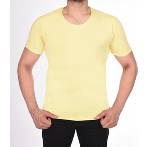 Suprem Kısa Kol  Pis Dikiş Slimfit Düz T-Shirt