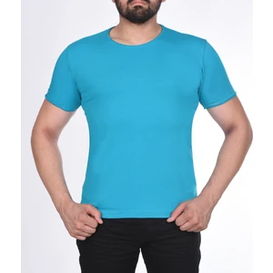 Suprem Kısa Kol  Pis Dikiş Slimfit Düz T-Shirt