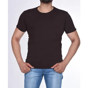 Suprem Kısa Kol  Pis Dikiş Slimfit Düz T-Shirt