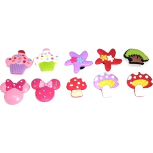 Crocs Terlik Süsleri Jibbitz  B-4 10 Adet Set