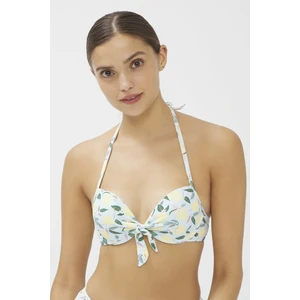 Çok Renkli Lemon Cup Bikini Üstü