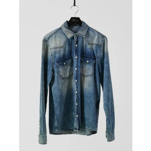 ErkekErkek Jeans Gömlek 01009604751475152644