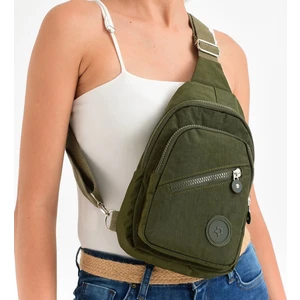 Ld51 Krinkıl Kumaş Çift Taraf Askılı Göğüs Çantası Bodybag