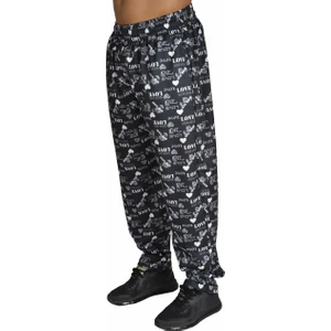 Big Sam Gri Love Desenli Body Pantolon 1136