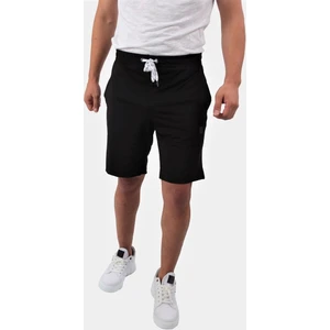 Alexander Gardi Yanı Şeritli Cepli Regular Fit Şort Siyah (E19-02601)