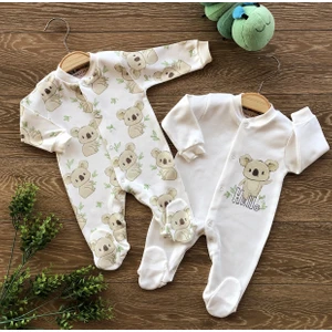 Penye 2'li Tulum Koala Desenli