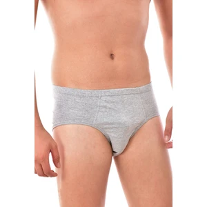 3 Adet  0005 Erkek Penye Slip Gri
