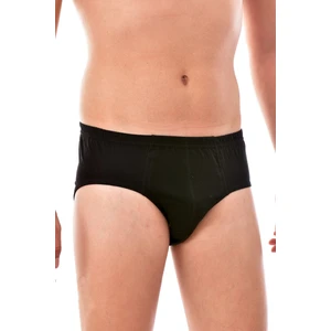 6 Adet  0005  Erkek Penye Slip Siyah