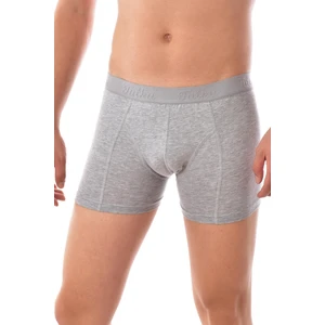 6 Adet Erkek  0114  Likralı Elasthan Boxer Gri