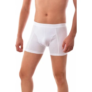 6 Adet Erkek  0114  Likralı Elasthan Boxer Beyaz