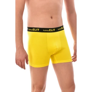 3 Adet  1252  Erkek Modal Elasthan Boxer Sarı