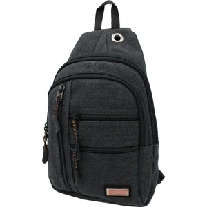 3473 Kanvas Body Bag Çapraz Çanta Siyah