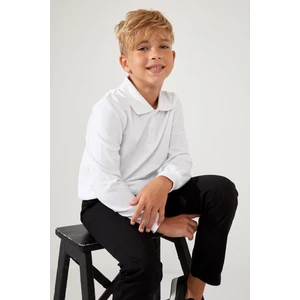 Erkek Çocuk Regular Fit Okula Dönüş Polo Yaka Uzun Kollu Tişört L0288A620AU