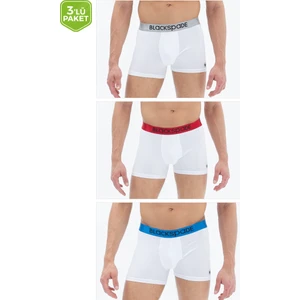 BLACKSPADE 9470 ERKEK MODERN BASİC 3 LÜ BEYAZ-304 BOXER