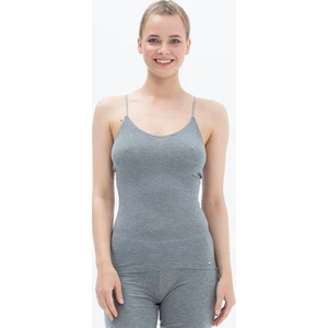 BLACKSPADE 1627 BAYAN İNCE ASKILI GRİ ATLET