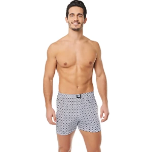 Erkek Karışık Desenli Penye Boxer 12'li Paket
