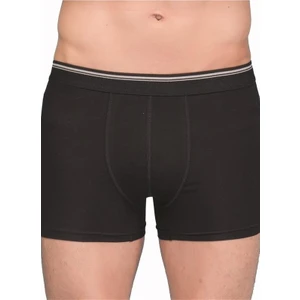 1097 Erkek Likralı Boxer Siyah 6'lı Paket