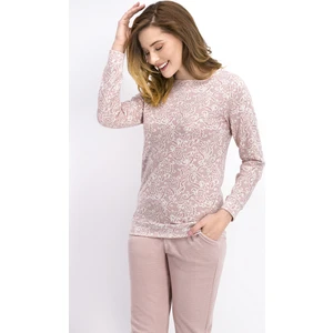 Pembe Lace Kadın Pijama Takımı