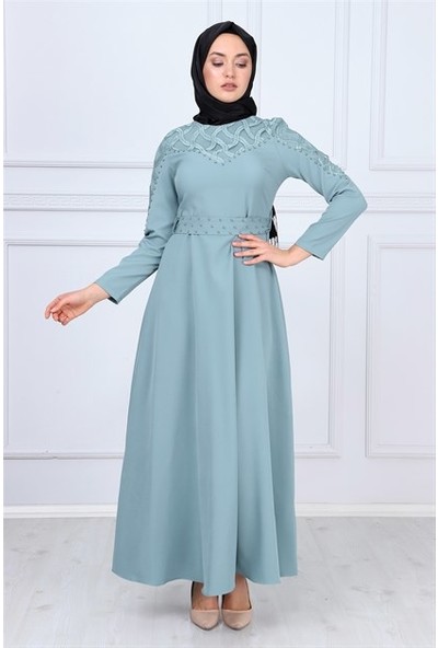 Moda Mihram Mavi Tesettur Giyim Ve Modelleri Hepsiburada Com