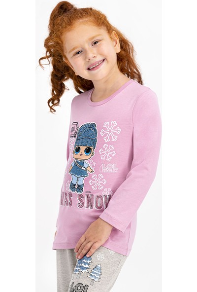 Lol Lisanslı Kız Çocuk Pijama Takımı