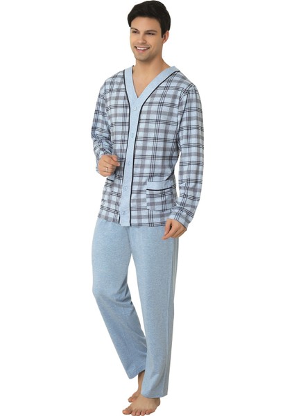 2710 Pamuklu Erkek Pijama Takımı