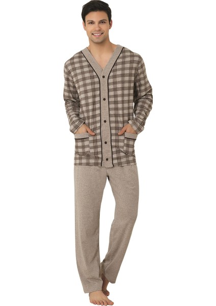 2710 Pamuklu Erkek Pijama Takımı