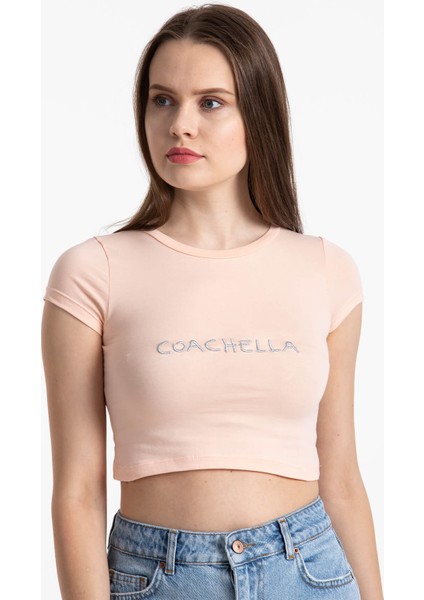Coachella Basic Crop Pudra