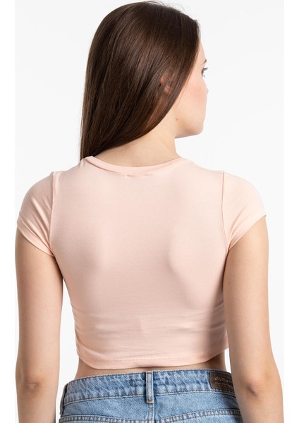 Coachella Basic Crop Pudra modelleri