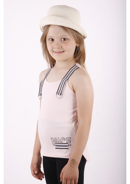 Kız Çocuk Omuz Şerit Aksesuarlı Atlet fiyatları