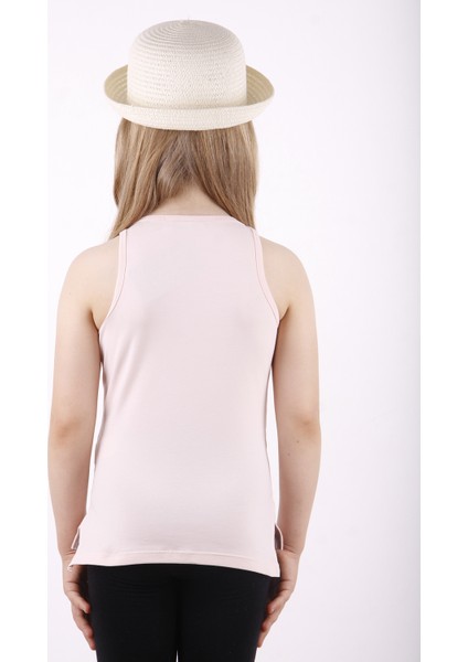 Kız Çocuk Omuz Şerit Aksesuarlı Atlet modelleri