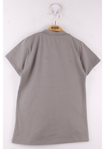 Kız Çocuk Dantelli İnci İşlemeli Okul T-Shirt fiyatları