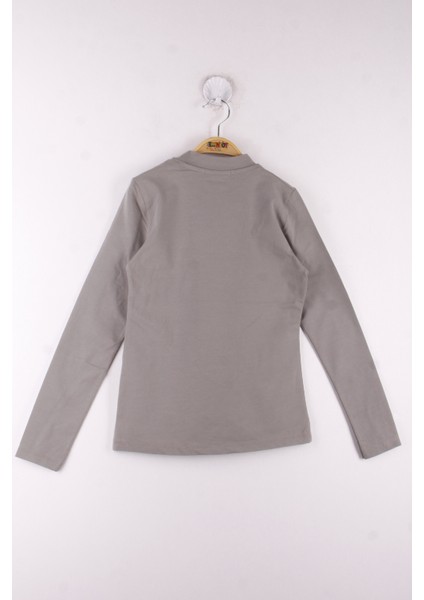 Kız Çocuk Önü Dantelli Okul T-Shirt fiyatları