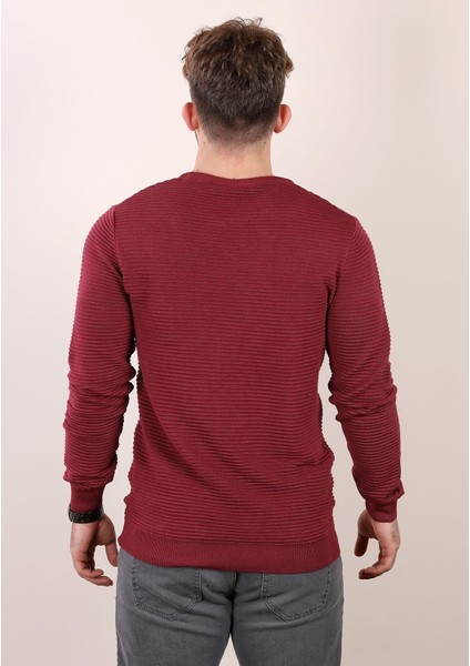 Bisiklet Yaka Regular Fit Casual Kazak Yeni Sezon fırsatları