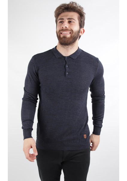 Regular Fit Polo Yaka Kazak Yeni Sezon fiyatları